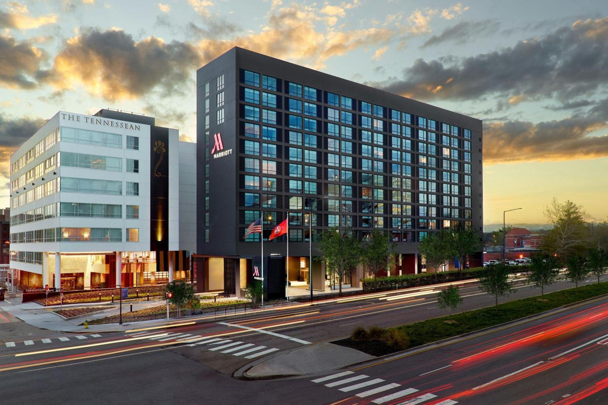 Marriott Knoxville Downtown Exterior foto