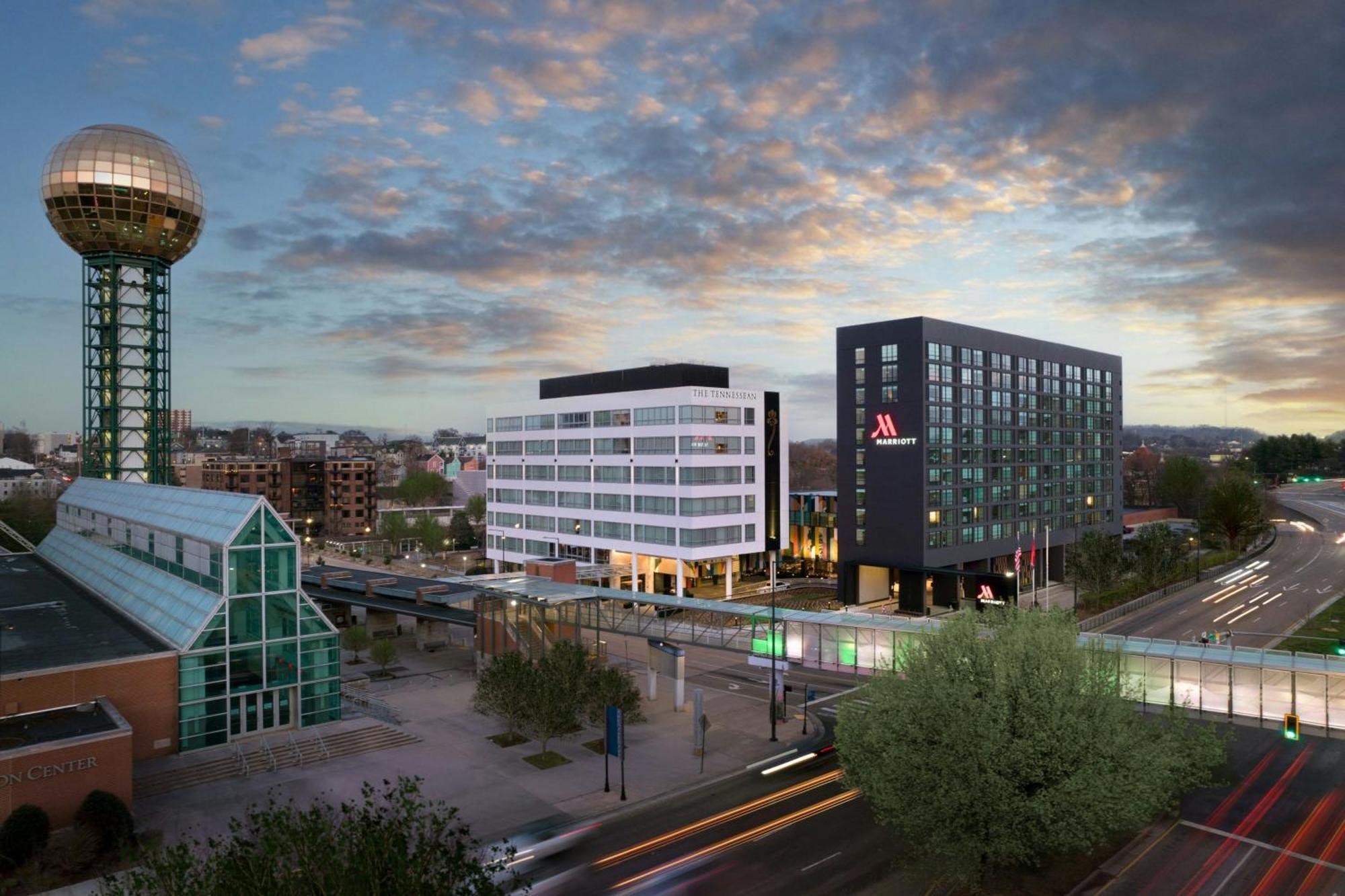 Marriott Knoxville Downtown Exterior foto